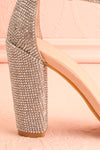 Momoka Crystal Studded Heels | Talons | Boutique 1861 side close-up