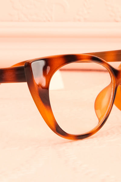 Monarch Tortue - Tortoise shell cat-eye frame glasses 4