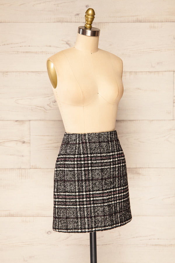 Montbrisson | Plaid Mini-Skirt