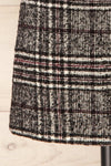 Montbrisson Black Plaid Mini-Skirt | La petite garçonne bottom