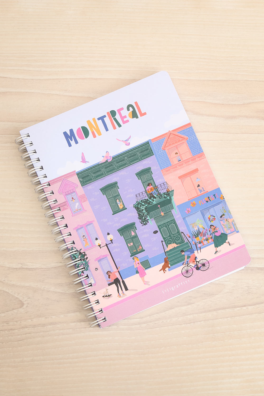Montreal Spiral Notebook | Maison Garçonne