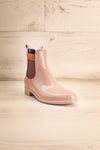 Morand Dusty Pink Rain Boots | Bottes | La petite garçonne front view