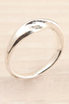 Mosgiel Silver Set of 7 Stackable Minimalist Rings | La petite garçonn motif close-up
