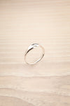 Mosgiel Silver Set of 7 Stackable Minimalist Rings | La petite garçonn motif