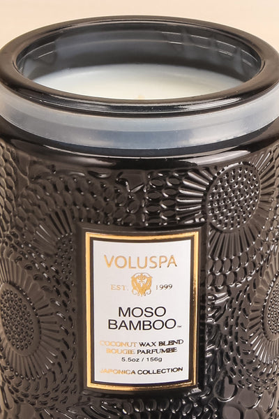 Medium Jar Candle Moso Bamboo | La petite garçonne open close-up
