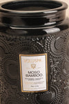Large Jar Candle Moso Bamboo | La petite garçonne open close-up