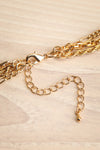 Mourice Gold Layered Chain Necklace | La petite garçonne closure