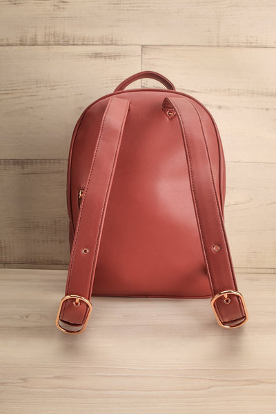 Munic Mauve Vegan Leather Backpack | La Petite Garçonne Chpt. 2 9