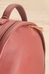 Munic Mauve Vegan Leather Backpack | La Petite Garçonne Chpt. 2 8