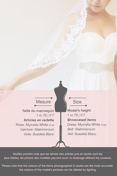 Myrcella White Bustier Prom Dress | Boudoir 1861 model infos