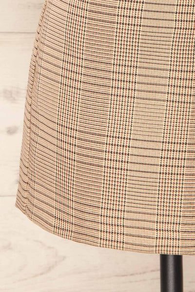 Myslenice Asymmetrical Houndstooth Mini Skirt | La petite garçonne bottom