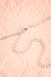 Nadia Silver Sparkling Necklace | Boutique 1861 closure