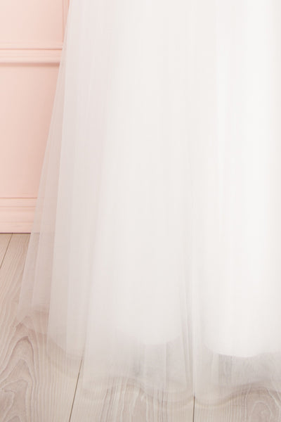 Nagakute | White Tulle Bridal Gown