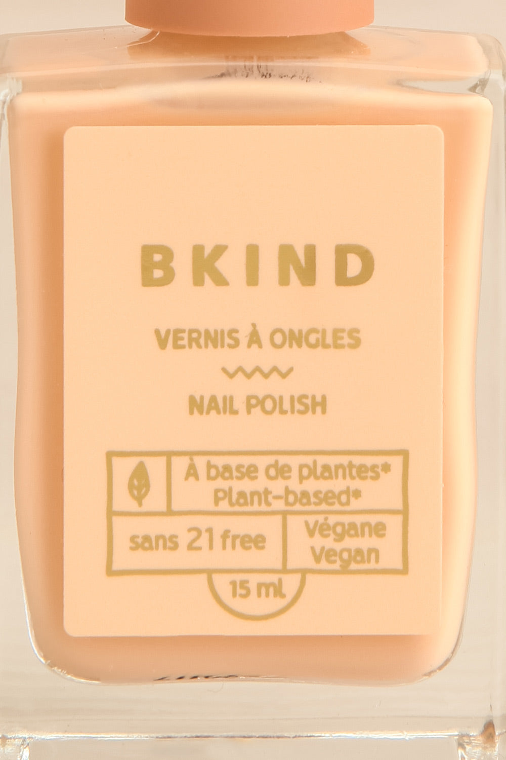 Bon Beige Nail Polish by BKIND | Maison garçonne close-up