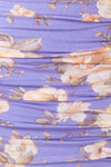 Nalani Bodycon Floral Midi Dress w/ Slit | Boutique 1861 fabric