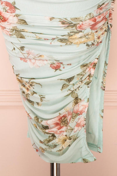 Namata Bodycon Floral Midi Dress | Boutique 1861 bottom