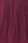 Nandita Burgundy Sequin Party Dress | Boutique 1861 fabric detail