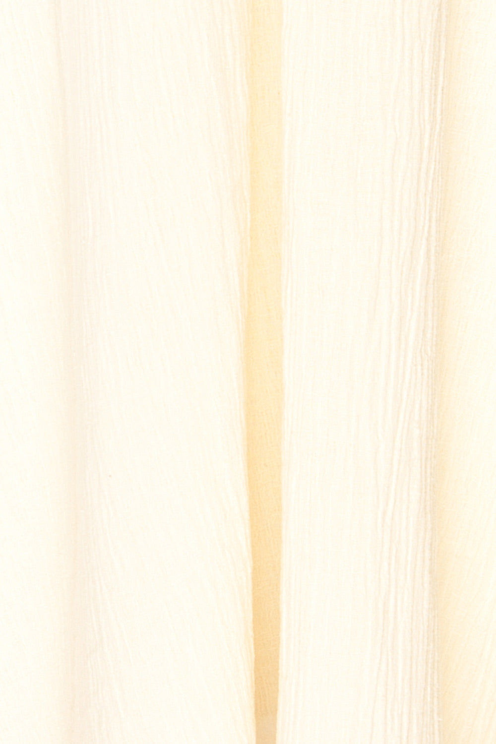 Naneroi Ivory V-Neck Midi Dress | La petite garçonne fabric 