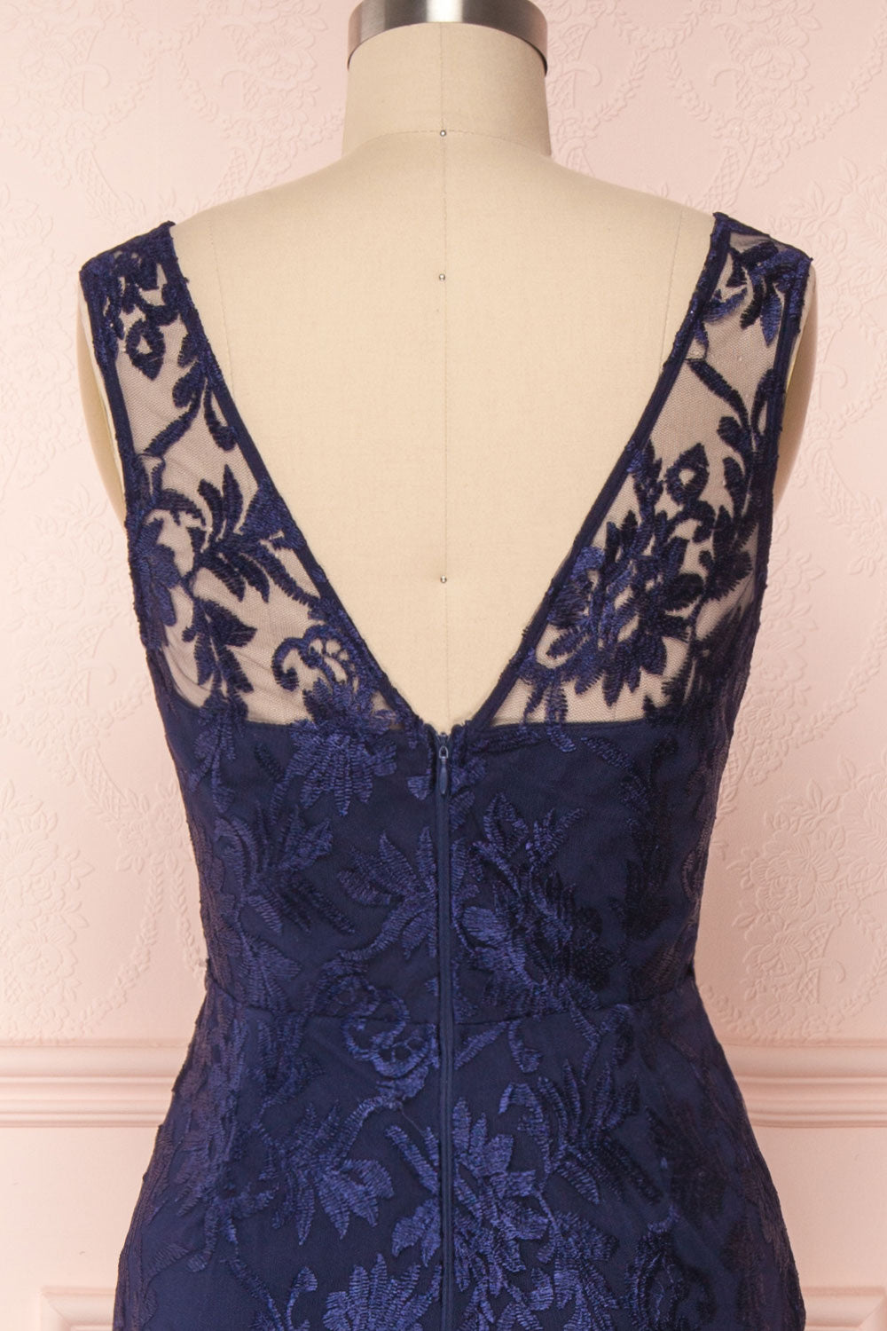 Naoyo Navy | Blue Lace Gown