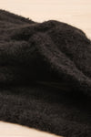 Nashi Noir Soft Knit Headband | La petite garçonne flat close-up