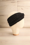 Nashi Noir Soft Knit Headband | La petite garçonne side view