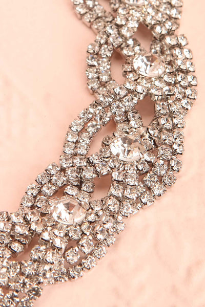 Natogua Crystal Choker Necklace | Boutique 1861 flat close-up
