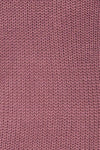 Natras Lavender Knit Sweater w/ Twisted Back | La petite garçonne  fabric