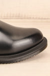 Newburgh Black Dr. Martens Chelsea Boots side front close-up | La Petite Garçonne