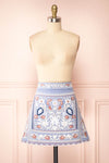 Nicko Blue Embroidered Skirt | Boutique 1861 front view