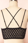 Niken Black Lace Bralette | Boutique 1861 back close up