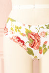Nikki 3-pack Seamless Underwear | Boutique 1861 front flower close-up