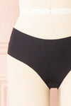 Nikki 3-pack Seamless Underwear | Boutique 1861 front black close-up