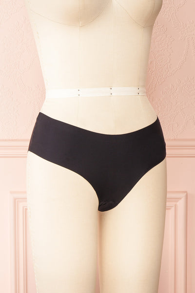 Nikki 3-pack Seamless Underwear | Boutique 1861 side black