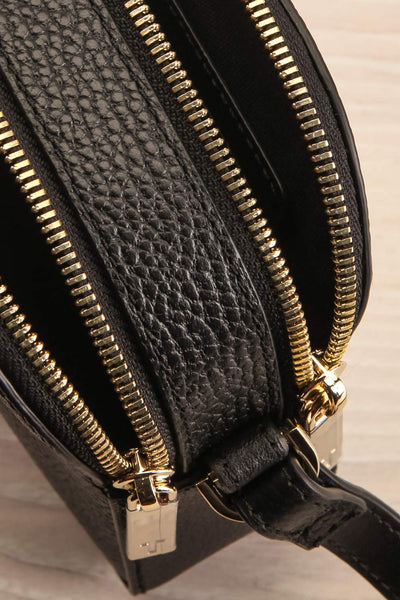 Niran Black Crossbody Bag | Sac | La Petite Garçonne Chpt. 2 inside close-up