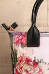 Nisha Ivory Floral Ted Baker Tote Bag front close-up | La Petite Garçonne Chpt. 2 7
