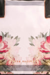 Nisha Ivory Floral Ted Baker Tote Bag front logo close-up | La Petite Garçonne Chpt. 2 9
