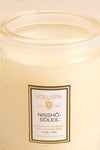 Medium Jar Candle Nissho Soleil open close-up