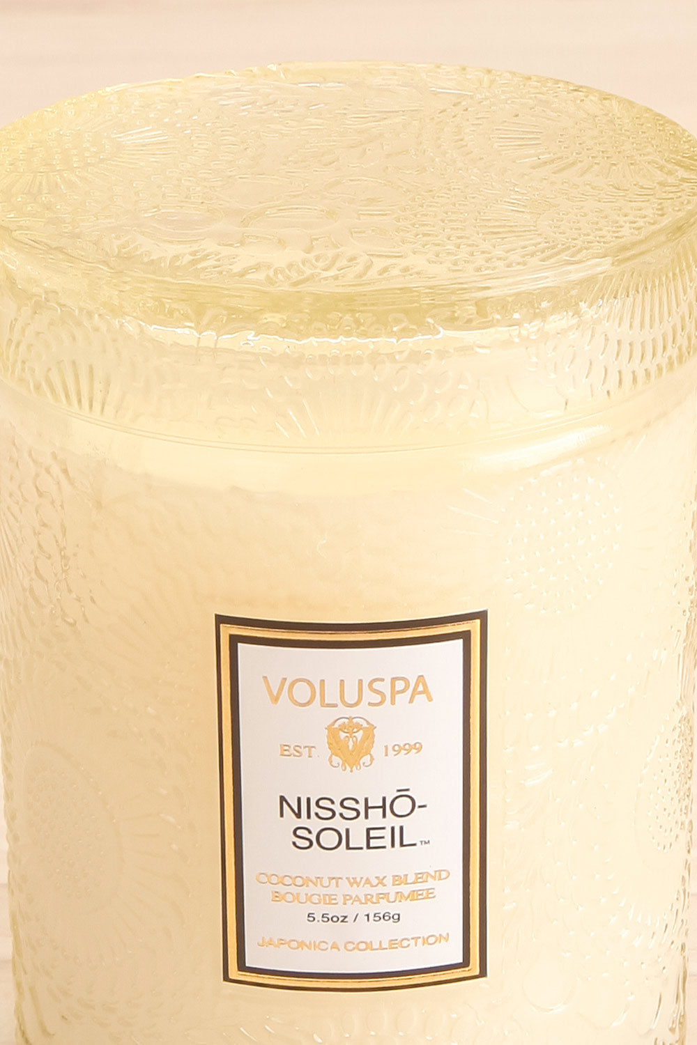 Medium Jar Candle Nissho Soleil close-up