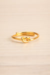 Nodus Minimalist Gold Knotted Ring | La Petite Garçonne Chpt. 2 3