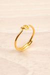 Nodus Minimalist Gold Knotted Ring | La Petite Garçonne Chpt. 2 5