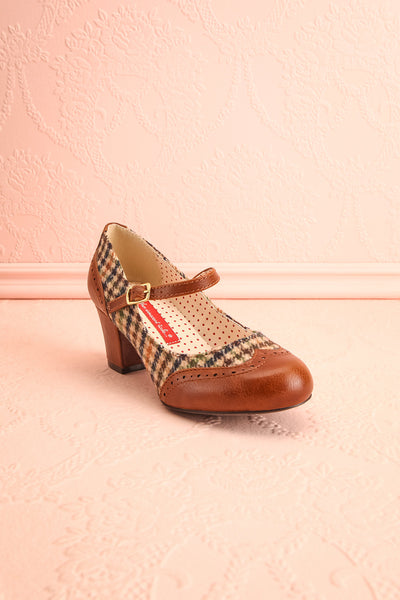 Noortje Tan Art Deco Heels | Chaussures | Boutique 1861 front view