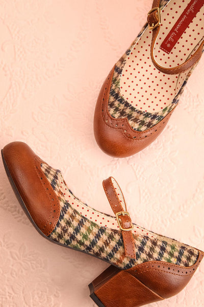 Noortje Tan Art Deco Heels | Chaussures | Boutique 1861 flat view