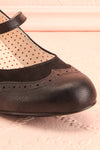 Noortje Black Art Deco Heels | Chaussures | Boutique 1861 front close-up