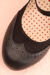 Noortje Black Art Deco Heels | Chaussures | Boutique 1861 flat close-up
