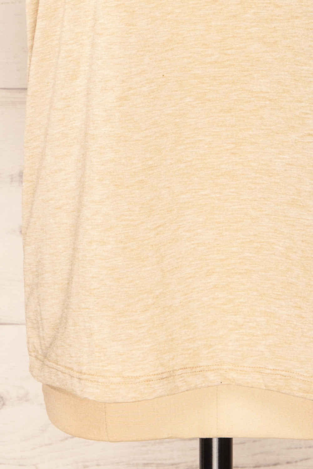 Nouem Beige Oversized T-Shirt | La petite garçonne bottom 