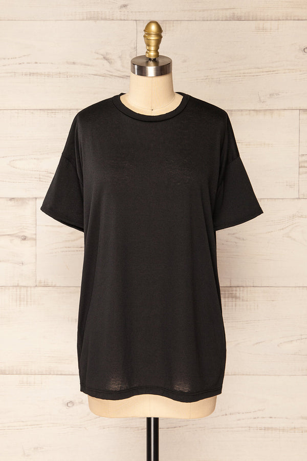 Nouem Black Oversized T-Shirt | La petite garçonne