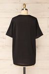 Nouem Black Oversized T-Shirt | La petite garçonne back view
