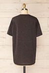Nouem Grey Oversized T-Shirt | La petite garçonne back view
