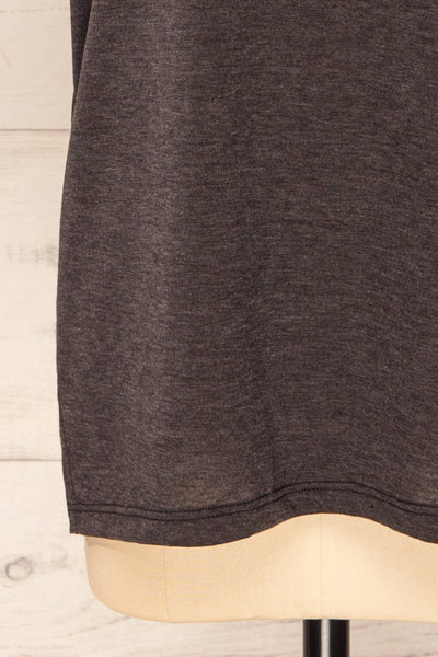 Nouem Grey Oversized T-Shirt | La petite garçonne bottom