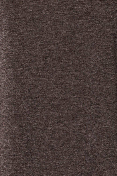 Nouem Grey Oversized T-Shirt | La petite garçonne fabric